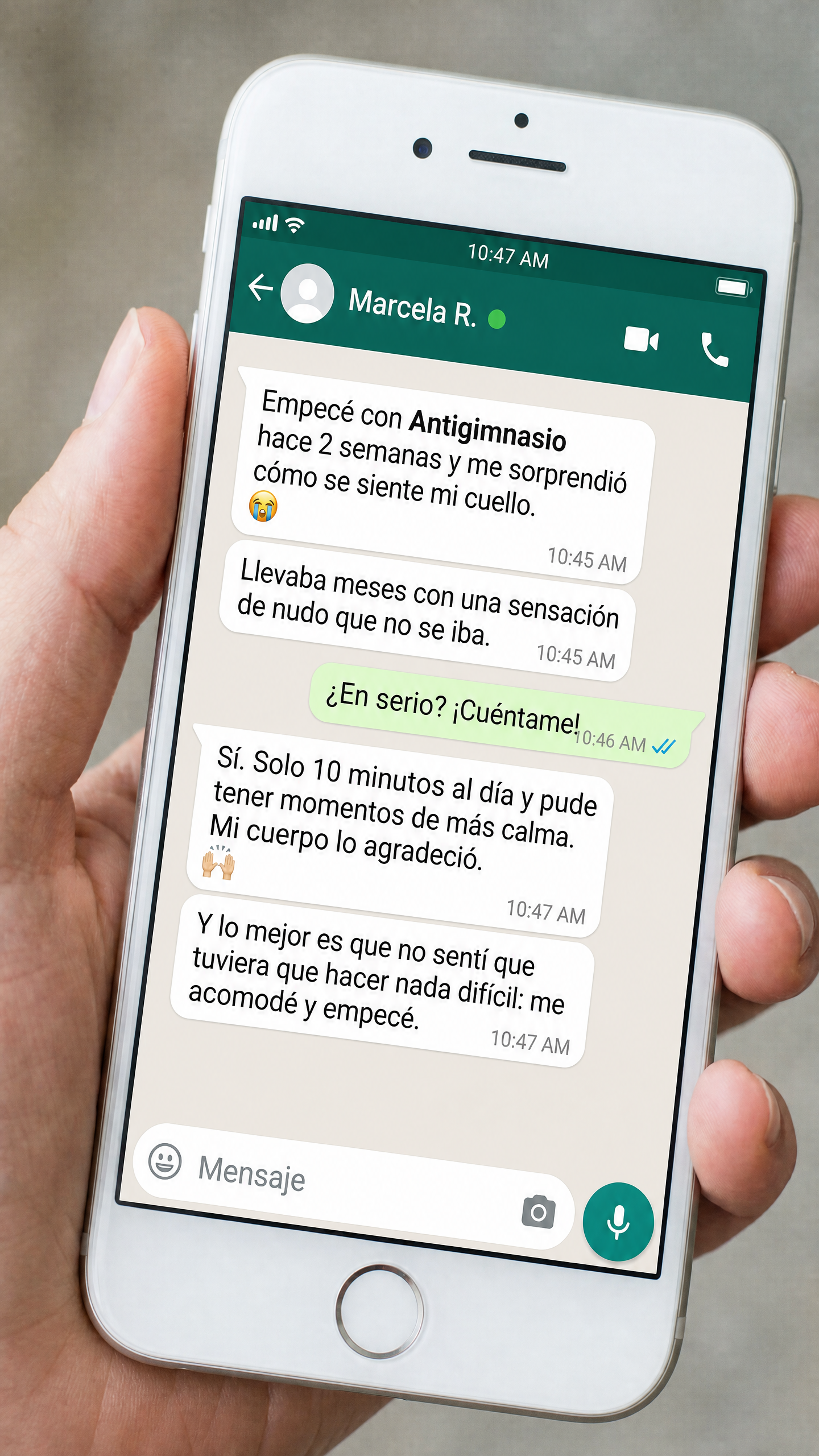 Conversación autorizada 4 de 7